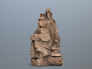 Desert rocks Modèle 3D