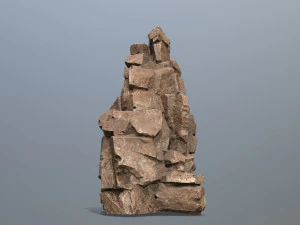 Rochas do deserto Modelo 3D