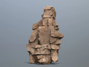 Rochas do deserto Modelo 3D