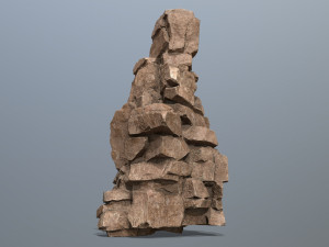 Desert rocks Modèle 3D