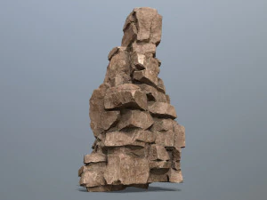 Rochas do deserto Modelo 3D