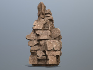 Desert rocks Modèle 3D