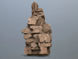 Rochas do deserto Modelo 3D