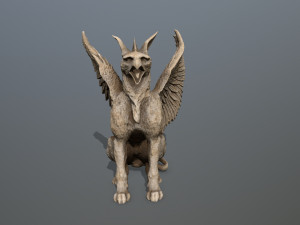 Statue Creature Modello 3D