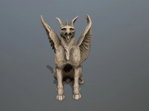 Statue Creature 3D Model