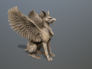 Statue Creature Modello 3D