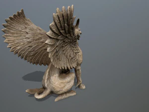 Statue Creature 3D Model