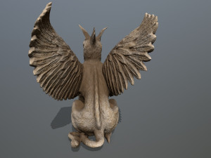 Statue Creature Modello 3D