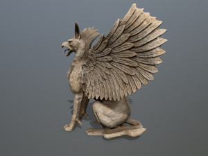 Statue Creature Modello 3D