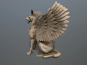 Statue Creature 3D Model
