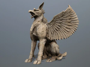 Statue Creature 3D Model