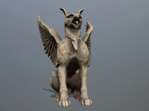 Statue Creature 3D Model