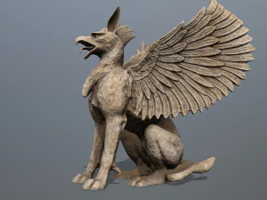Statue Creature 3D Model