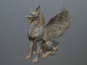Statue Creature 3D मॉडल