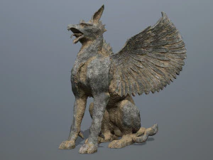 Statue Creature 3D Model