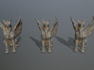 Statue Creature 3D Модель