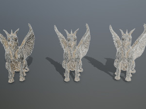 Statue Creature 3D Модель