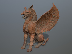 Statue Creature Modelo 3D