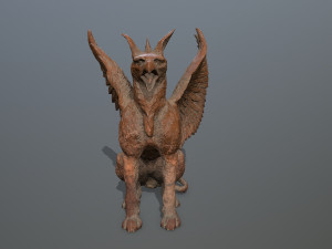 Statue Creature 3D Model