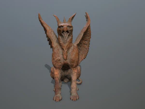 Statue Creature 3D Model
