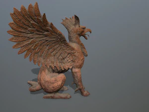 Statue Creature 3D Model