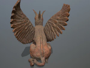 Statue Creature 3D Model