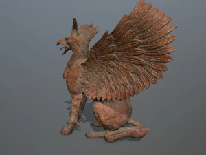 Statue Creature 3D Model