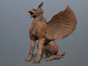 Statue Creature 3D Model