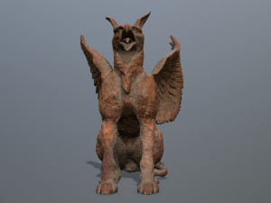 Statue Creature 3D Model