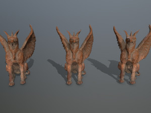 Statue Creature 3D Model
