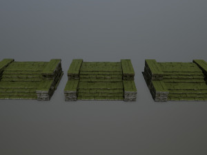 Ruin Stairs Modello 3D