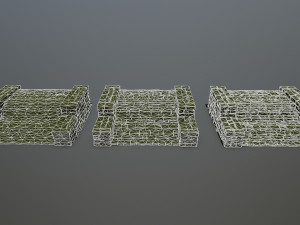 Ruin Stairs Modello 3D
