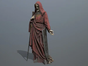 Man Statue 3D Model