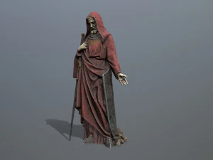 Man Statue 3D Model