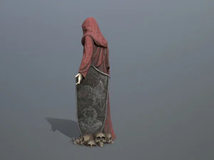Man Statue 3D Model