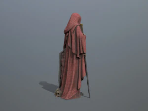 Man Statue 3D Model