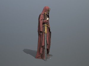 Man Statue 3D मॉडल