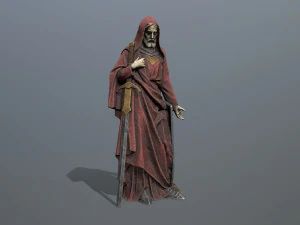 Man Statue 3D Model