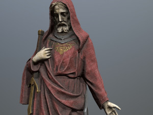 Man Statue 3D मॉडल