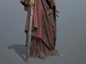 Man Statue 3D Model
