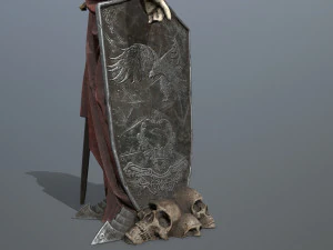 Man Statue 3D Model