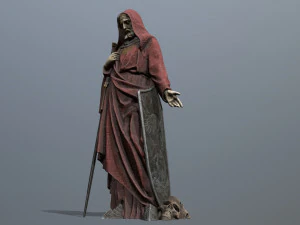 Man Statue 3D Model