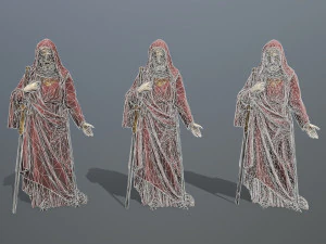Man Statue 3D Model