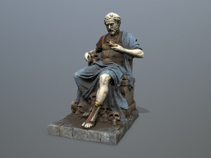 Man Statue 3D 模型