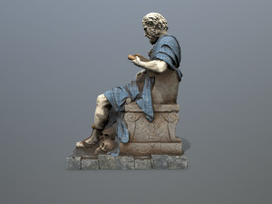 Man Statue 3D 模型