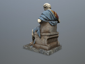 Man Statue 3D 模型