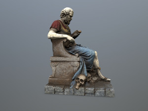 Man Statue 3D 模型