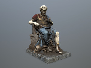 Man Statue 3D 模型