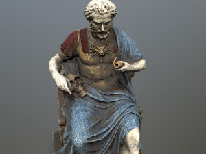 Man Statue 3D 模型