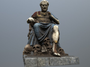 Man Statue 3D 模型